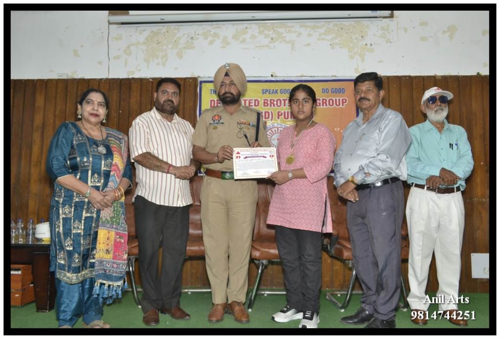 HarSimran Kaur Honoured for Participating in National Games